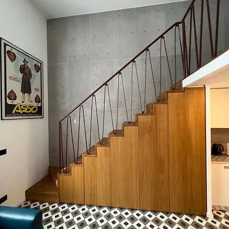 아파트 Legacy Of Milan, A Stylish Mini Loft
