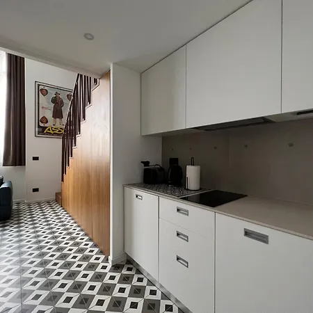 아파트 Legacy Of Milan, A Stylish Mini Loft 밀라노